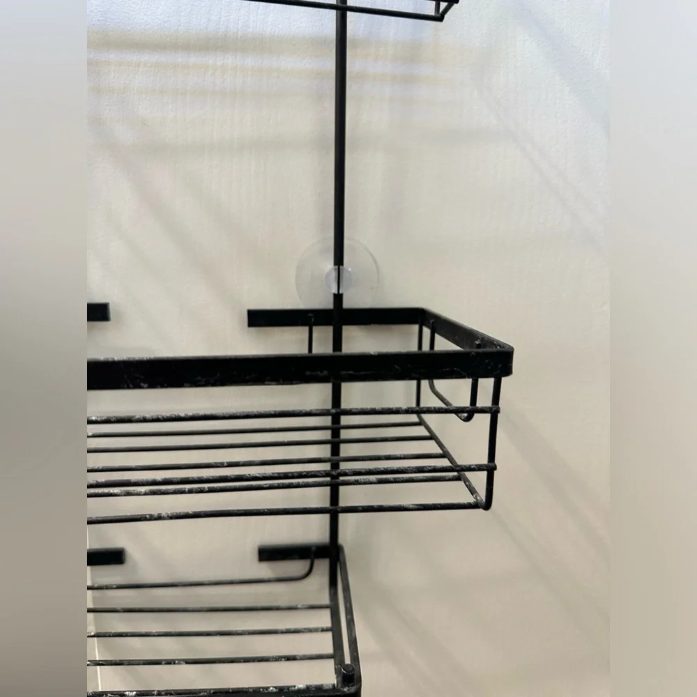 Shower storage rack
